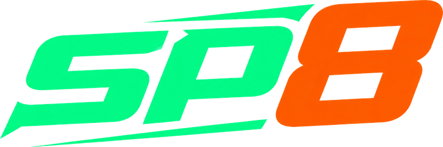 Logo sp8 – nền tảng giải trí trực tuyến Việt Nam